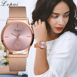 New Elegant Classic Women Watch  Women's Casual Quartz Silicone strap Band Watch Analog Wrist Watch Relgio de senhoras clssico