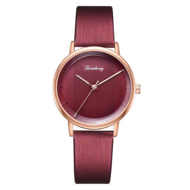 Women's Watch Casual Sports Quartz Leather Band Stripe Watch Analog Ladies Dress Creative Wrist Watch Drop Shipping Relogio