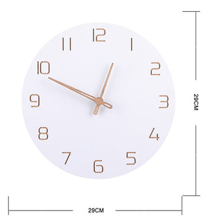 Nordic 3D Wooden Large Wall Clock Modern Design Home Decor Bedroom Silent oclock Nixie Watch Wall Kids Clock For Children Room